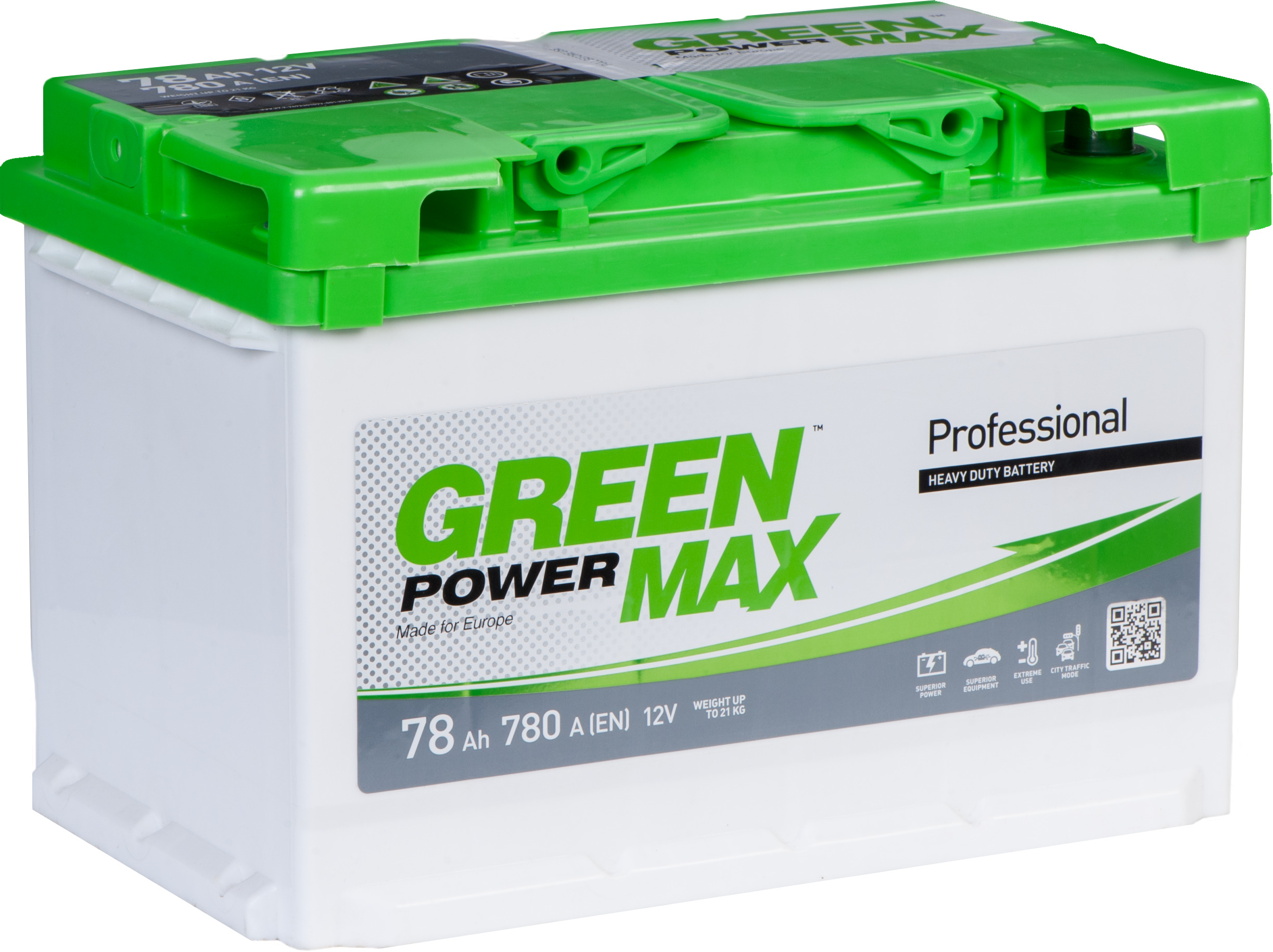 Акумулятор GREEN POWER Max 6СТ-78АЗ R